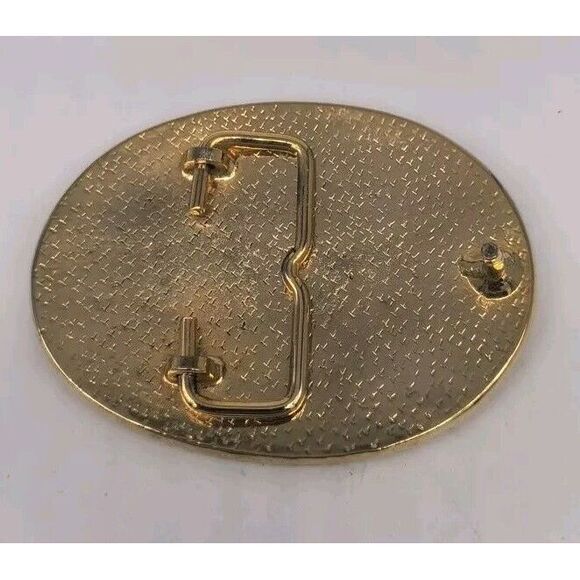 Custom Spring Team Shoot 2008 Class AA 2nd Place Team Gold Belt Buckle - Picture 6 of 8